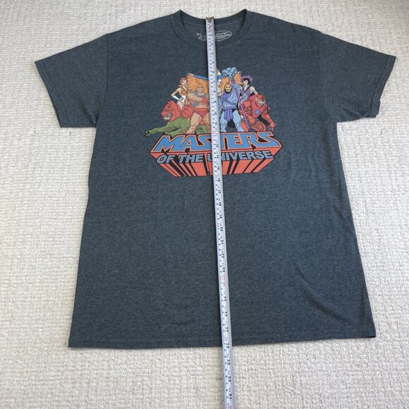 Masters of the Universe T-Shirt Men's Gray Short Sleeve Big Logo Graphic M - Picture 9 of 15